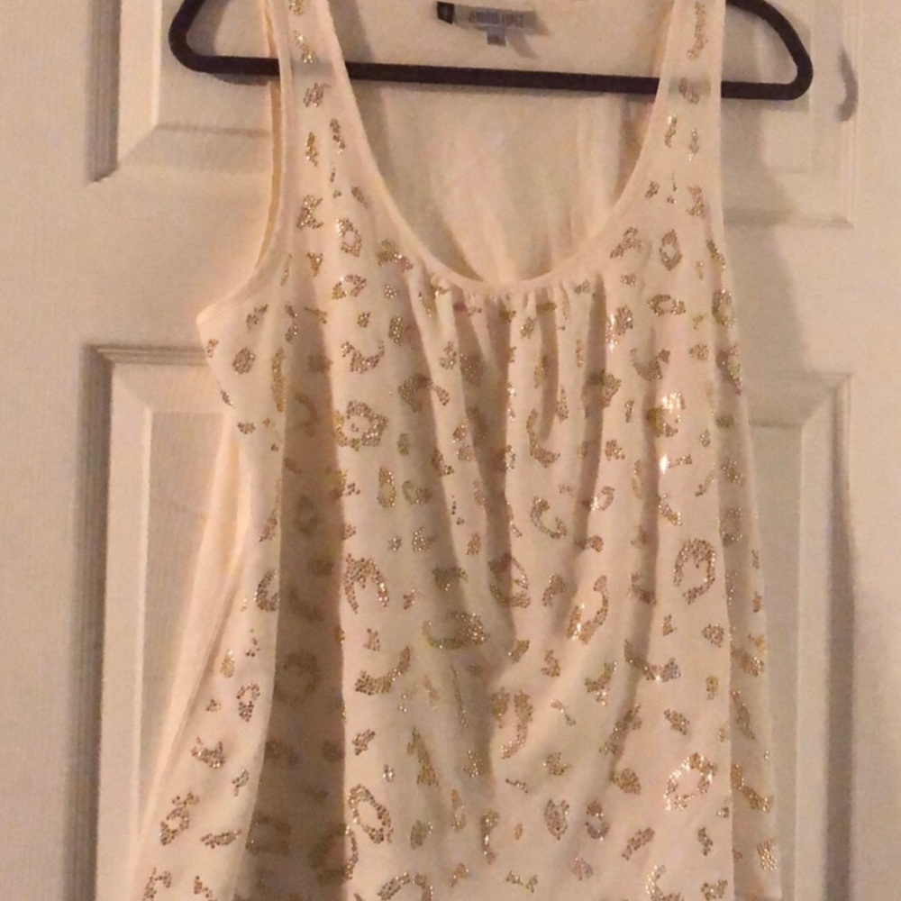 Leopard Sparkly Tank